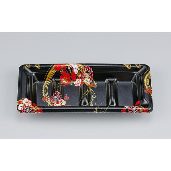 シーピー化成 寿司桶 SF角段19-9 花糸 本体 027841909A415 1ケース(1200個(50個×24)（直送品）