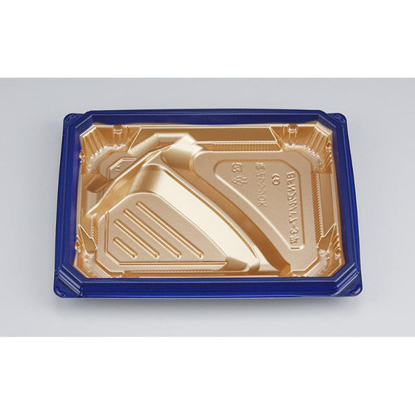 シーピー化成 弁当容器 BFNアルバ7-3平 ロゼGN 本体 028010713A575 1ケース(600個(50個×12)（直送品）