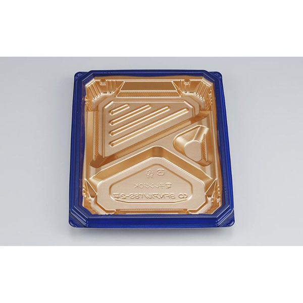 シーピー化成 弁当容器 BFNアルバ8S-2平 ロゼGN 本体 028010862A575 1ケース(600個(50個×12)（直送品）