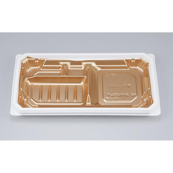 シーピー化成 弁当容器 BFNアルバ13-1平 ロゼGW 本体 0280113118915 1ケース(300個(50個×6)（直送品）