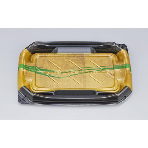 シーピー化成 寿司容器 SFN真潮皿24 秀英金 本体 0310124008995 1ケース(600個(50個×12)（直送品）