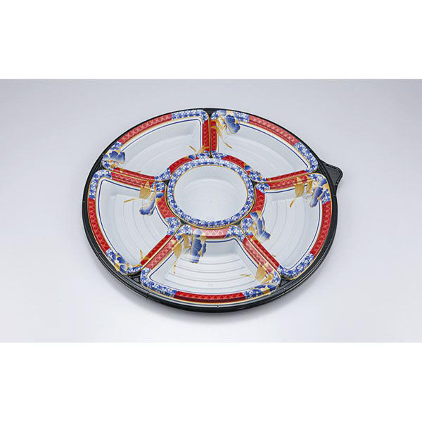 シーピー化成 オードブル容器 NUオードブル36 京錦 本体 0391036004785 1ケース(120個(10個×12)（直送品）