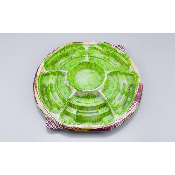 シーピー化成 オードブル容器 NU盛ブル丸27 アラモード 本体 0393827006915 1ケース(240個(10個×24)（直送品）