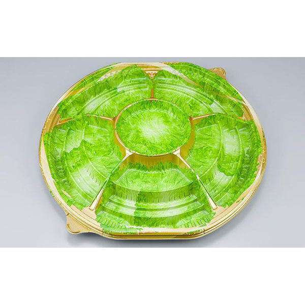 シーピー化成 オードブル容器 NU盛ブル丸35 ブリエ 本体 0393835008305 1ケース(120個(10個×12)（直送品）