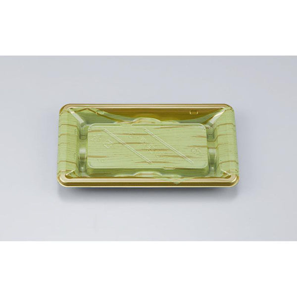 シーピー化成 寿司容器 NU桟橋13 竹づつみ 本体 0394013008345 1ケース(1500個(50個×30)（直送品）