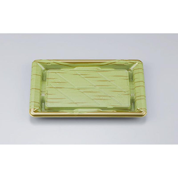 シーピー化成 寿司容器 NU桟橋24 竹づつみ 本体 0394024008345 1ケース(900個(50個×18)（直送品）