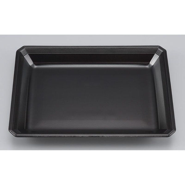 シーピー化成 発泡トレー 匠R21-30 黒 0481821300520 1ケース(900個(100個×9)（直送品）