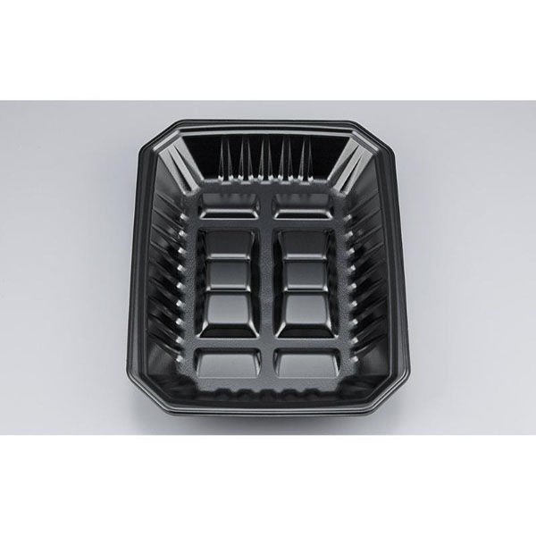 シーピー化成 発泡トレー 新L筏20-26-37 黒 0513202660520 1ケース(600個(50個×12)（直送品）