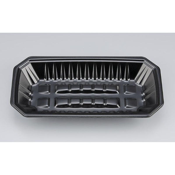 シーピー化成 発泡トレー 新L筏29-15-37 黒 0513291560520 1ケース(800個(50個×16)（直送品）