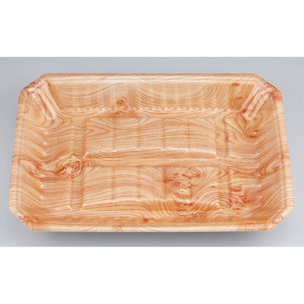 シーピー化成 発泡トレー 新L筏33-23-37 にれ 0513332361970 1ケース(400個(50個×8)（直送品）