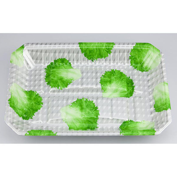 シーピー化成 発泡トレー 新L筏33-23-37 グラSL 0513332367210 1ケース(400個(50個×8)（直送品）