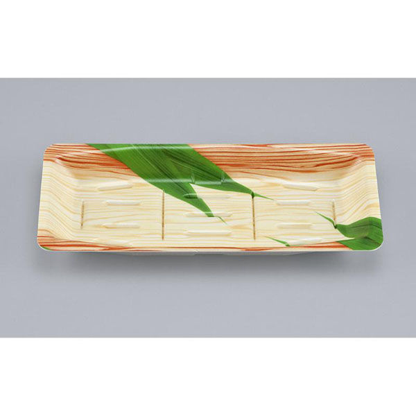 シーピー化成 刺身容器 LDF-3 笹木目 本体 0514103001470 1ケース(1200個(50個×24)（直送品）