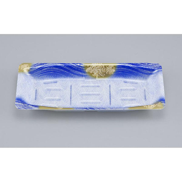 シーピー化成 刺身容器 LDF-3 荒磯青 本体 0514103003630 1ケース(1200個(50個×24)（直送品）