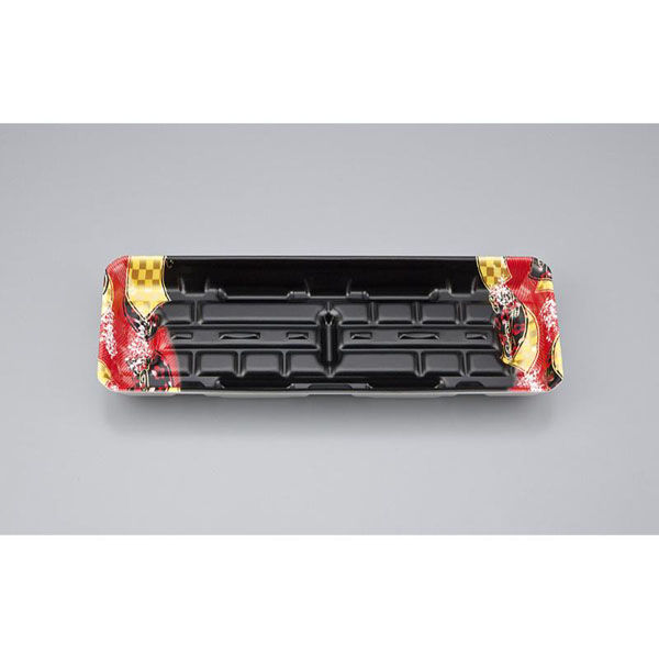 シーピー化成 発泡トレー LFM-3深 舞扇赤 0514403600950 1ケース(1000個(50個×20)（直送品）