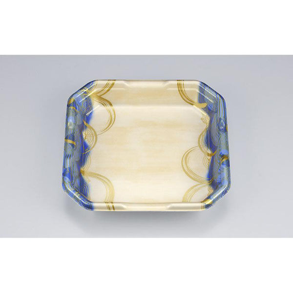 シーピー化成 発泡トレー L-カク1 波瓦青 051510100A600 1ケース(600個(50個×12)（直送品）