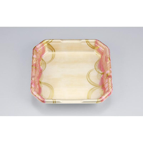 シーピー化成 発泡トレー L-カク1 波瓦桃 051510100A610 1ケース(600個(50個×12)（直送品）