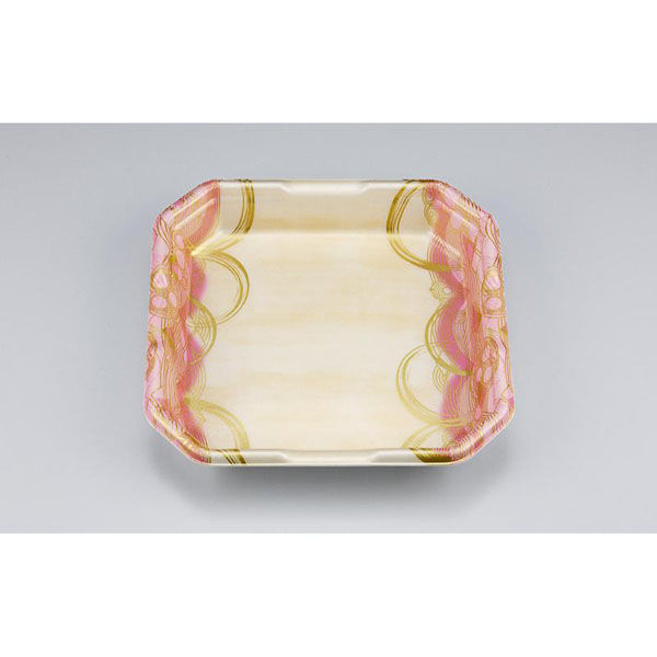 シーピー化成 発泡トレー L-カク2 波瓦桃 051510200A610 1ケース(600個(50個×12)（直送品）