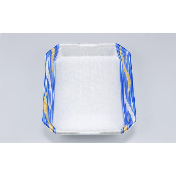 シーピー化成 発泡トレー L-カク2.8 滝川青 0515102088730 1ケース(400個(50個×8)（直送品）