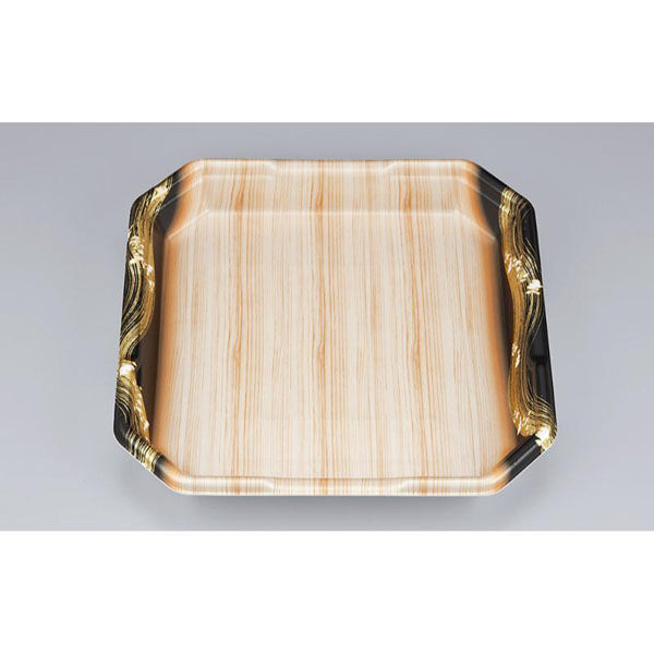 シーピー化成 発泡トレー L-カク3 筆木目 0515103003590 1ケース(300個(50個×6)（直送品）