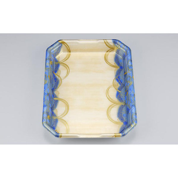 シーピー化成 発泡トレー L-カク3.5 波瓦青 051510305A600 1ケース(300個(50個×6)（直送品）