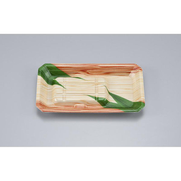 シーピー化成 発泡トレー 新匠-ウナギ20-11 笹木目 0536020111470 1ケース(1800個(50個×36)（直送品）