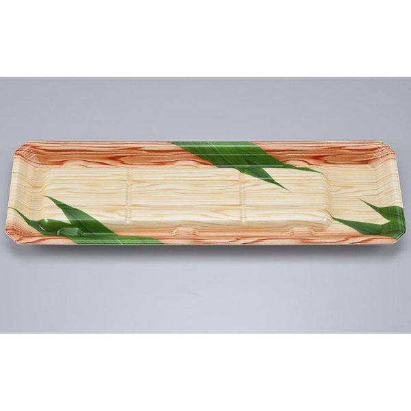 シーピー化成 発泡トレー 新匠-ウナギ37-12 笹木目 0536037121470 1ケース(800個(50個×16)（直送品）