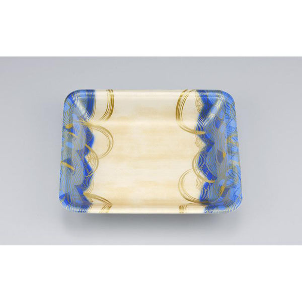 シーピー化成 発泡トレー 新LL17-30 波瓦青 055121730A600 1ケース(1200個(100個×12)（直送品）