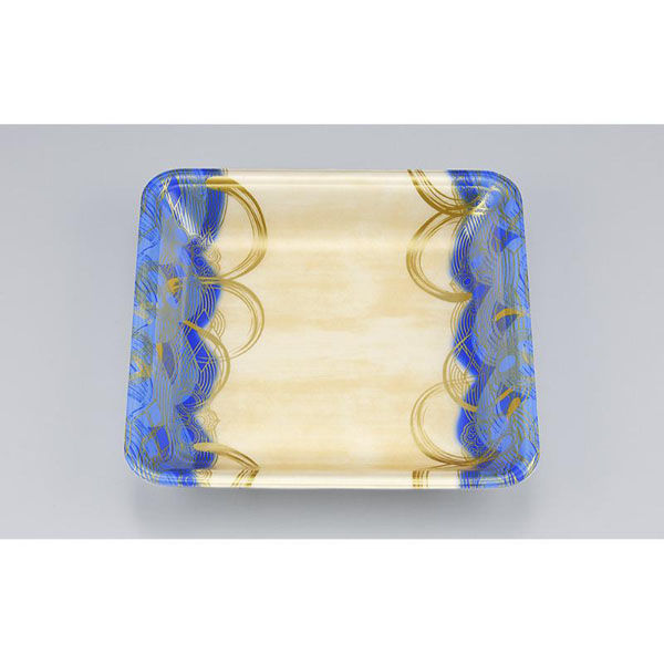 シーピー化成 発泡トレー 新LL20-30 波瓦青 055122030A600 1ケース(1200個(100個×12)（直送品）