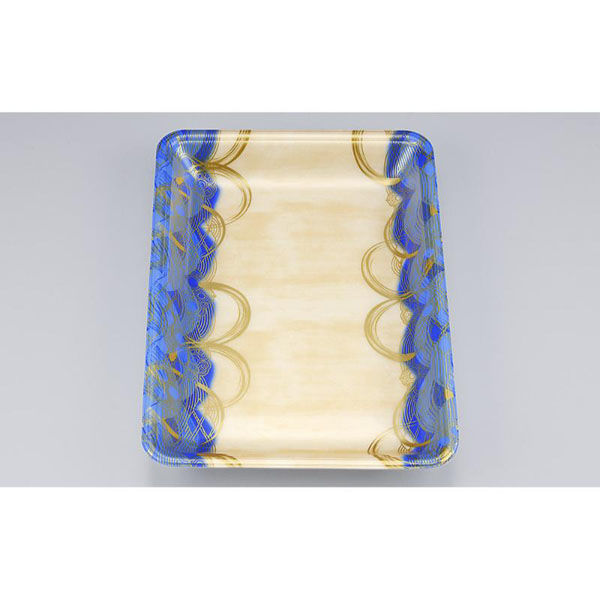 シーピー化成 発泡トレー 新LL28-30 波瓦青 055122830A600 1ケース(900個(100個×9)（直送品）