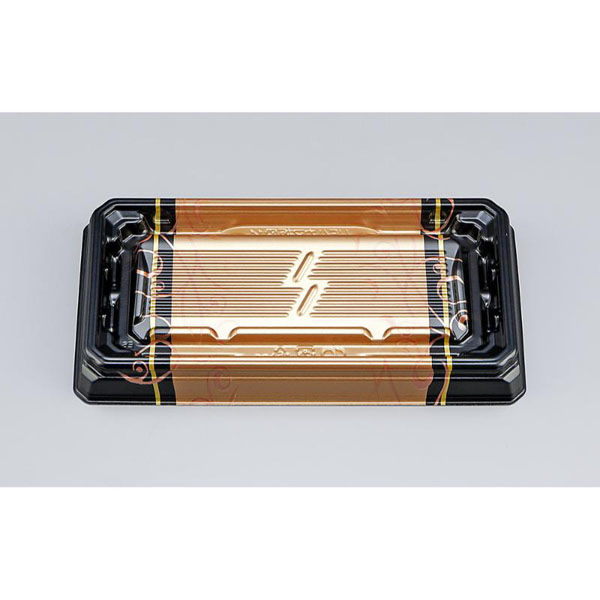 シーピー化成 寿司容器 UFハカマ板段14 みつる金 本体 0597214008965 1ケース(1000個(50個×20)（直送品）