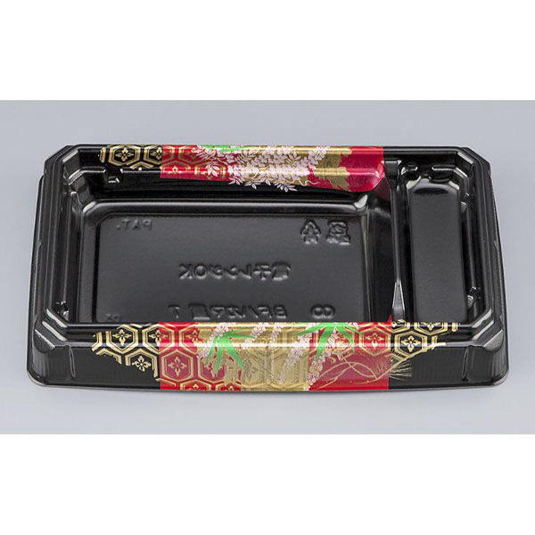 シーピー化成 どんぶり容器 BFハカマ重7 古都 本体(N) 0746207003075 1ケース(800個(50個×16)（直送品）