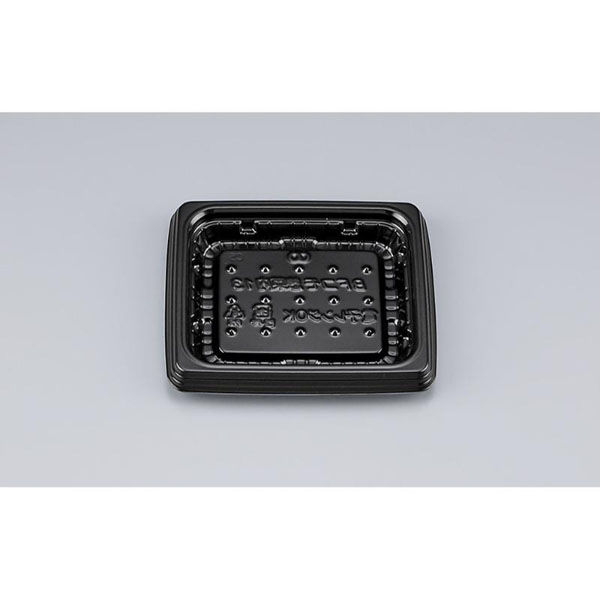 シーピー化成 惣菜容器 BFコモ惣菜内13 黒 本体(N) 0747713000525 1ケース(1600個(50個×32)（直送品）