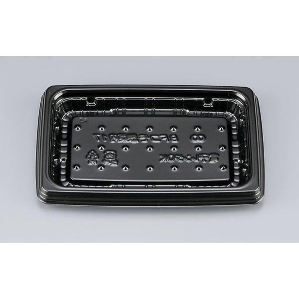 シーピー化成 惣菜容器 BFコモ惣菜内17 黒 本体(N) 0747717000525 1ケース(1200個(50個×24)（直送品）
