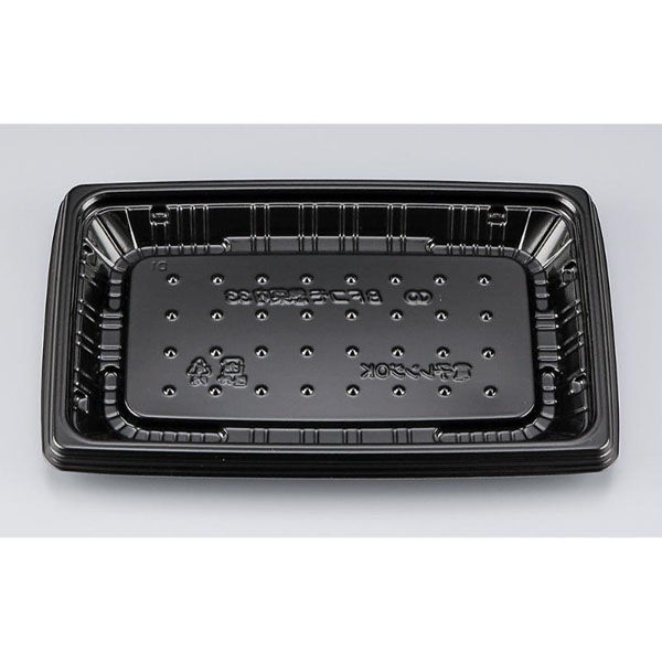 シーピー化成 惣菜容器 BFコモ惣菜内33 黒 本体(N) 0747733000525 1ケース(800個(50個×16)（直送品）