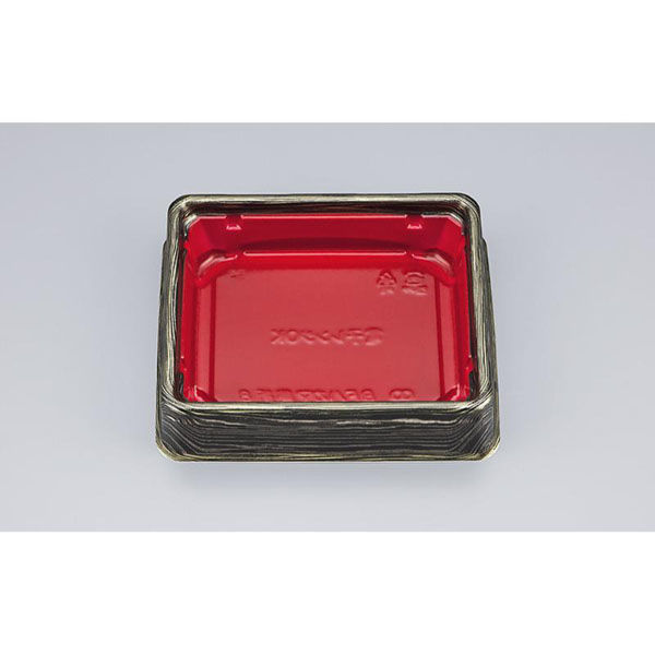 シーピー化成 どんぶり容器 BFハカマ集折8 金板目 本体(N) 0748708003255 1ケース(800個(50個×16)（直送品）