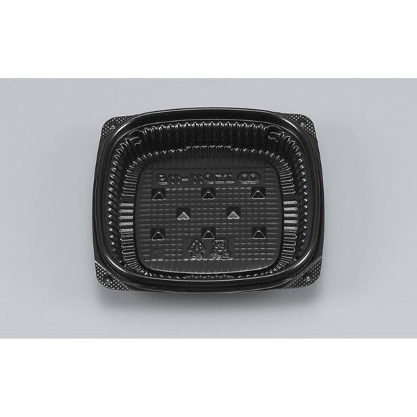 シーピー化成 惣菜容器 BFエコD11-11B 黒 本体 0751111120525 1ケース(2400個(50個×48)（直送品）