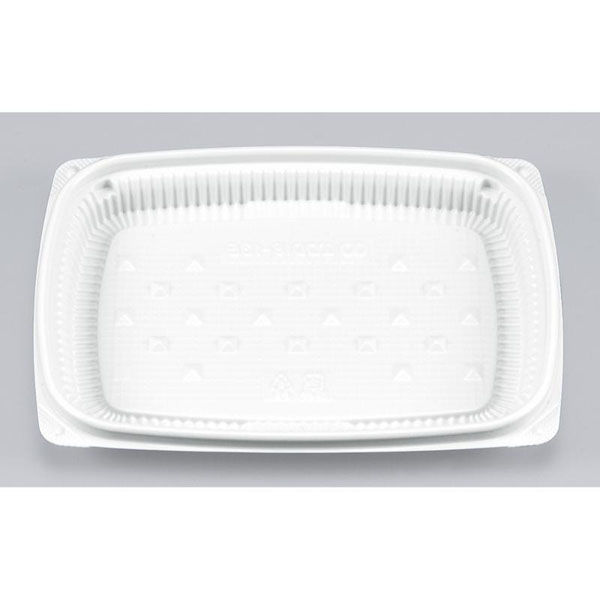 シーピー化成 惣菜容器 BFエコD18-13B ホワイト 本体 0751181320075 1ケース(1200個(50個×24)（直送品）