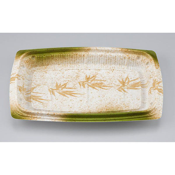 シーピー化成 惣菜容器 BFエコD38 笹織部(N) 0752380001125 1ケース(400個(50個×8)（直送品）