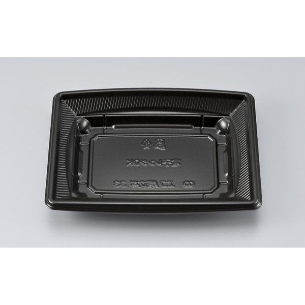 シーピー化成 どんぶり容器 エコ際立丼33 黒 本体 0756133000525 1ケース(1200個(50個×24)（直送品）