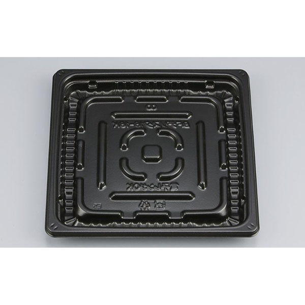 シーピー化成 惣菜容器 BFデリスタ18-18K 黒 本体 0771181830525 1ケース(900個(50個×18)（直送品）
