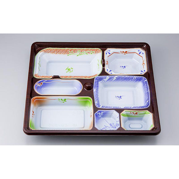 シーピー化成 仕出し弁当容器 CU-235 うつろい 本体(N) 0828235003955 1ケース(200個(20個×10)（直送品）