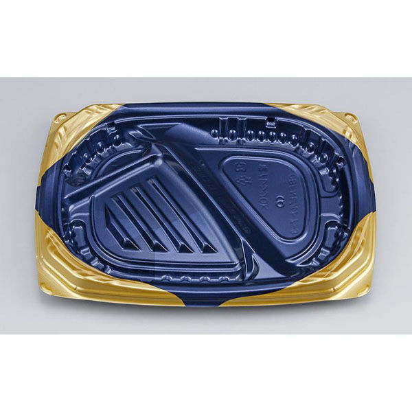 シーピー化成 弁当容器 CBFNビルト7-3 ソアBG 本体 0A1010703A515 1ケース(600個(50個×12)（直送品）