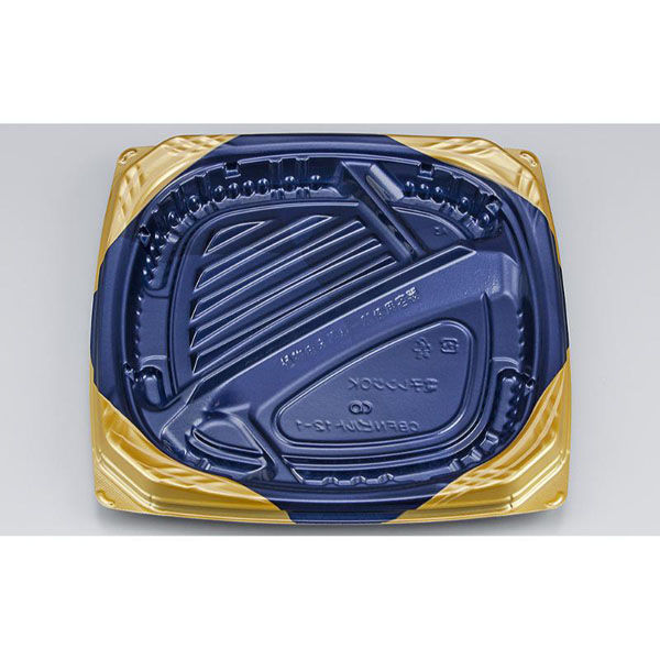 シーピー化成 弁当容器 CBFNビルト12-1 ソアBG 本体 0A1011201A515 1ケース(400個(50個×8)（直送品）