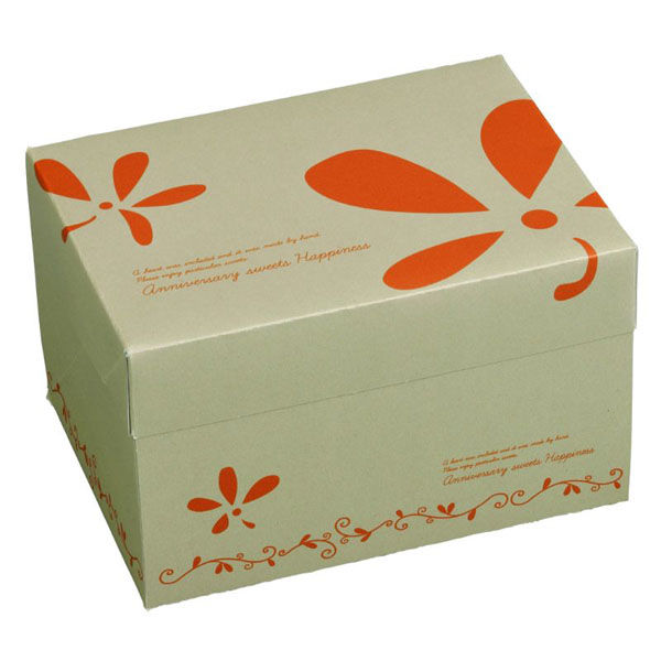 ヤマニパッケージ ケーキ箱 フードサービスシトロン＃6 20-2022 1ケース(300個(50個×6)（直送品）