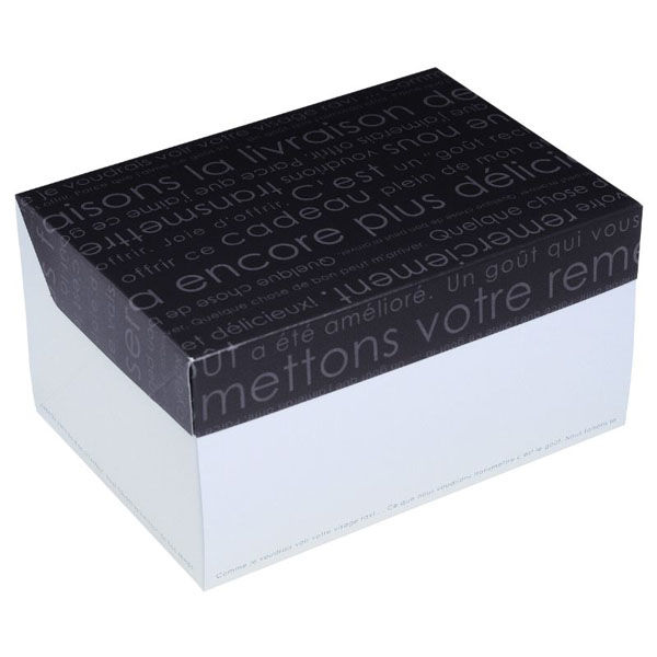 ヤマニパッケージ ケーキ箱 フードサービス ブラン ＃5 20-531 1ケース(300個(50個×6)（直送品）