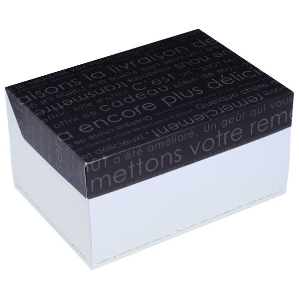 ヤマニパッケージ ケーキ箱 フードサービス ブラン ＃7 20-533 1ケース(200個(50個×4)（直送品）