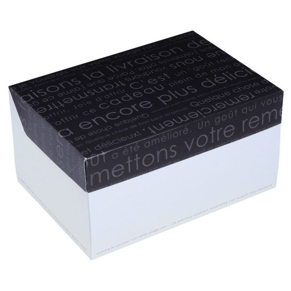 ヤマニパッケージ ケーキ箱 フードサービス ブラン ＃9 20-535 1ケース(100個(50個×2)（直送品）