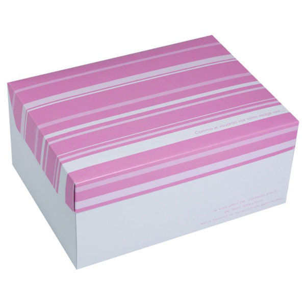 ヤマニパッケージ ケーキ箱 フードサービス ピンク ＃8 20-534PI 1ケース(200個(50個×4)（直送品）