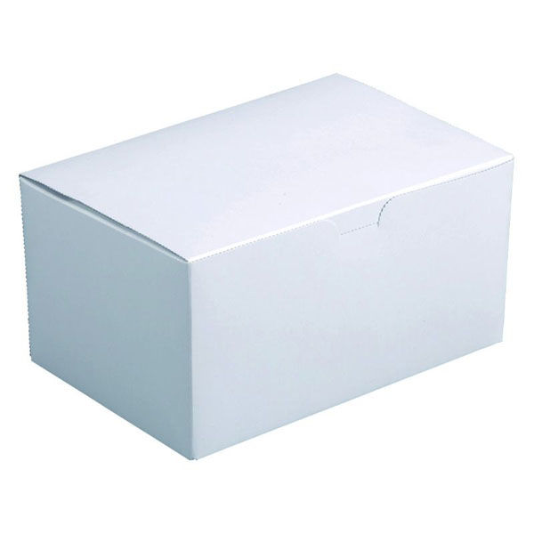 ヤマニパッケージ ケーキ箱 白のワンタッチサービス箱＃7 20-8 1ケース(400個(50個×8)（直送品）
