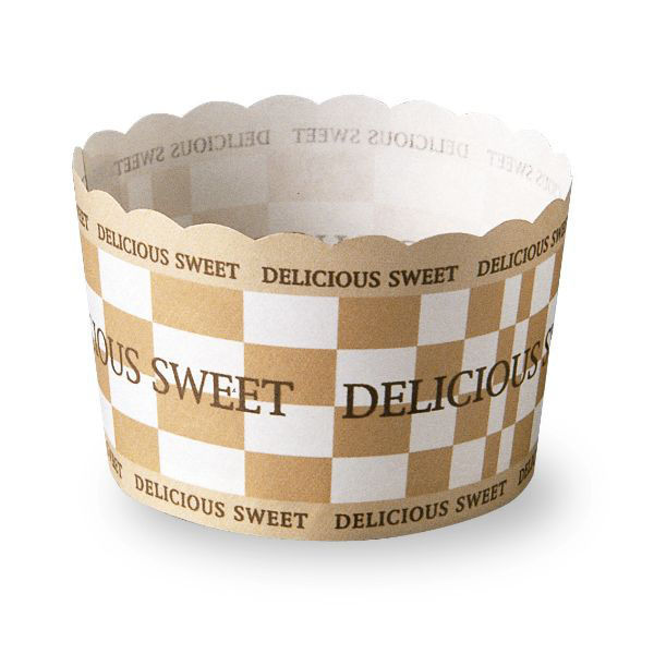 天満紙器 ケーキトレー M581 ベーキングカップ(ジオメトリック) 2640652 1ケース(2000個(100個×20)（直送品）